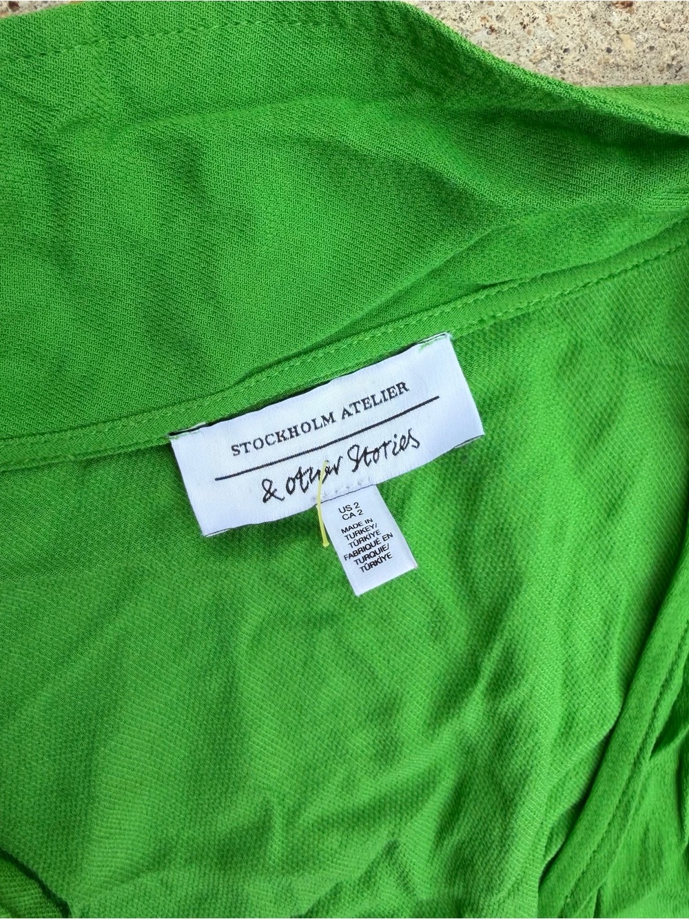 & other stories collared wrap top - Picture 4 of 6